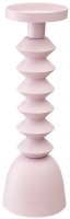 Подсвечник vivlend, 36 см, розовый (76305)