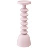 Подсвечник vivlend, 36 см, розовый (76305)