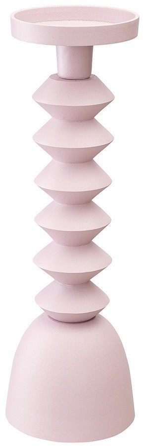 Подсвечник vivlend, 36 см, розовый (76305)