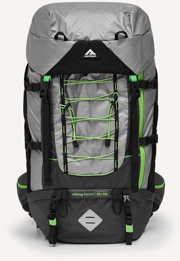 Рюкзак Hiking Ascent, серый, 55+10 л (2115605)