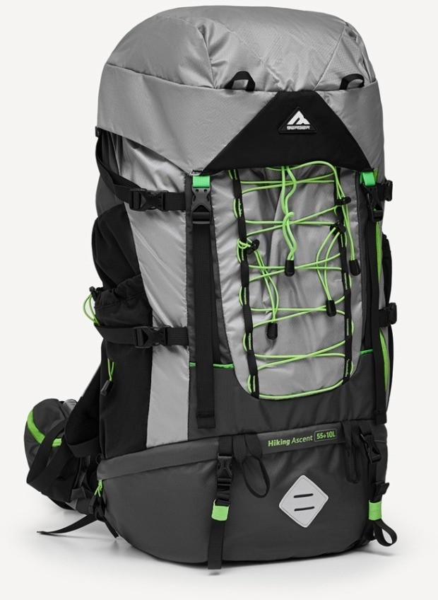 Рюкзак Hiking Ascent, серый, 55+10 л (2115605)