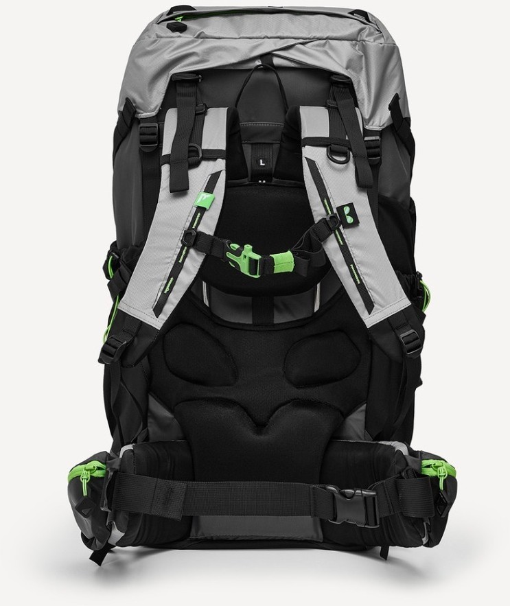 Рюкзак Hiking Ascent, серый, 55+10 л (2115605)