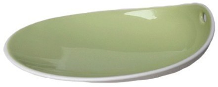 Тарелка 10303C, фарфор, green, Cookplay