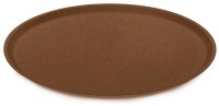 Тарелка connect, organic, D25,5 см, коричневая (68393)