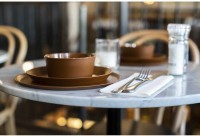 Тарелка connect, organic, D25,5 см, коричневая (68393)