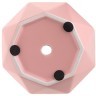 Горшок цветочный rhombus, 13,5 см, матовый розовый (74311)