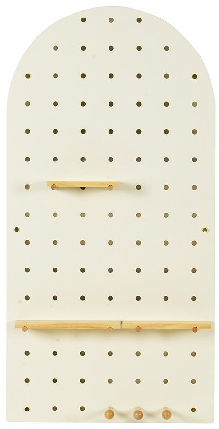 Полка настенная shely, 60х120 см, белая (74815)