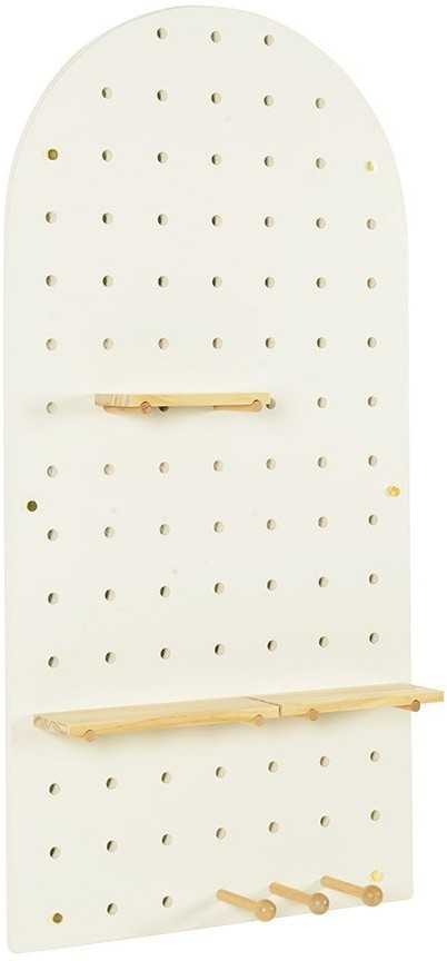 Полка настенная shely, 60х120 см, белая (74815)