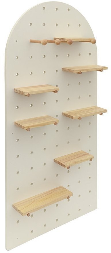 Полка настенная shely, 60х120 см, белая (74815)