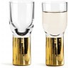 SagaForm Набор рюмок Gold, 40 мл, 2 шт 5009121