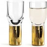 SagaForm Набор рюмок Gold, 40 мл, 2 шт 5009121