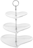 Ваза трёхъярусная Сердце, 35 см - MW580-JX57916 Maxwell &amp; Williams