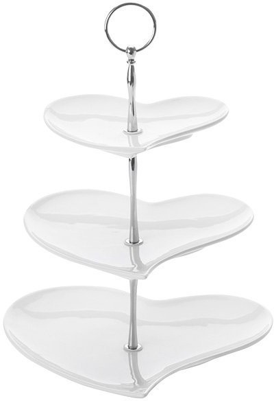 Ваза трёхъярусная Сердце, 35 см - MW580-JX57916 Maxwell & Williams