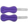 Утяжелители универсальные WT-502, 1 кг, лиловый (1524316)