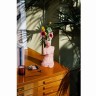 Ваза для цветов venus, 31 см, розовая (75727)