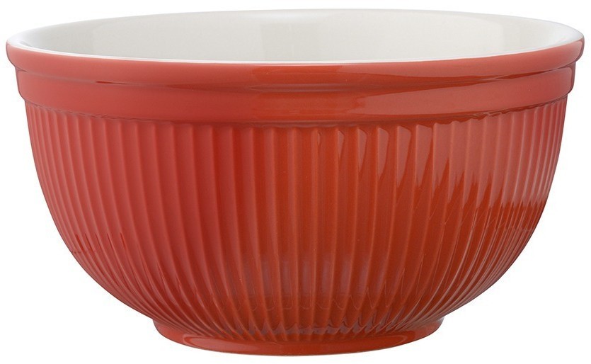 Миска soft ripples, 3 л, красная (75097)