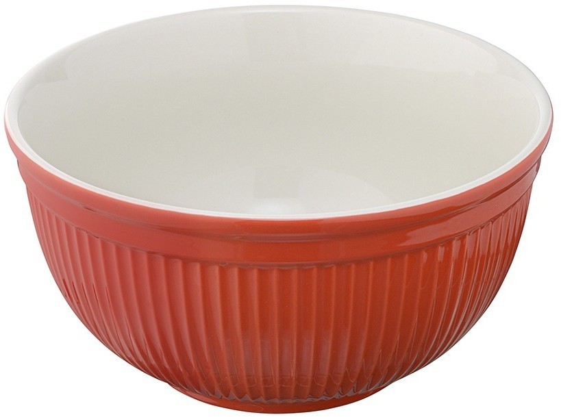 Миска soft ripples, 3 л, красная (75097)