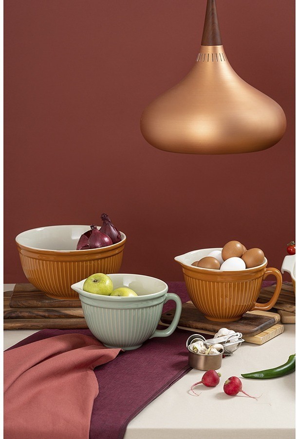 Миска soft ripples, 3 л, красная (75097)