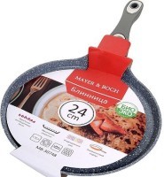 Сковорода блинная 24 см с антипригарным покрытием MAYER BOCH (30748)