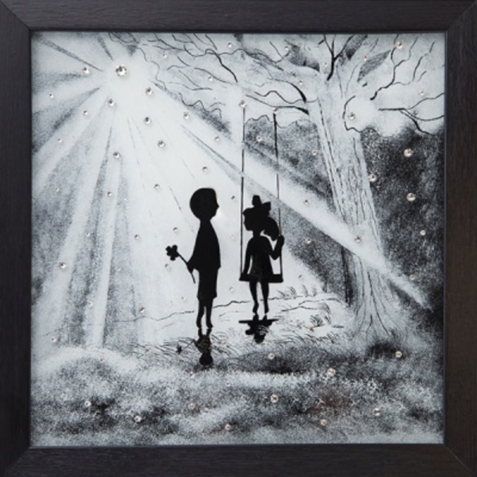 Картина Свет любви с кристаллами Swarovski (1882)