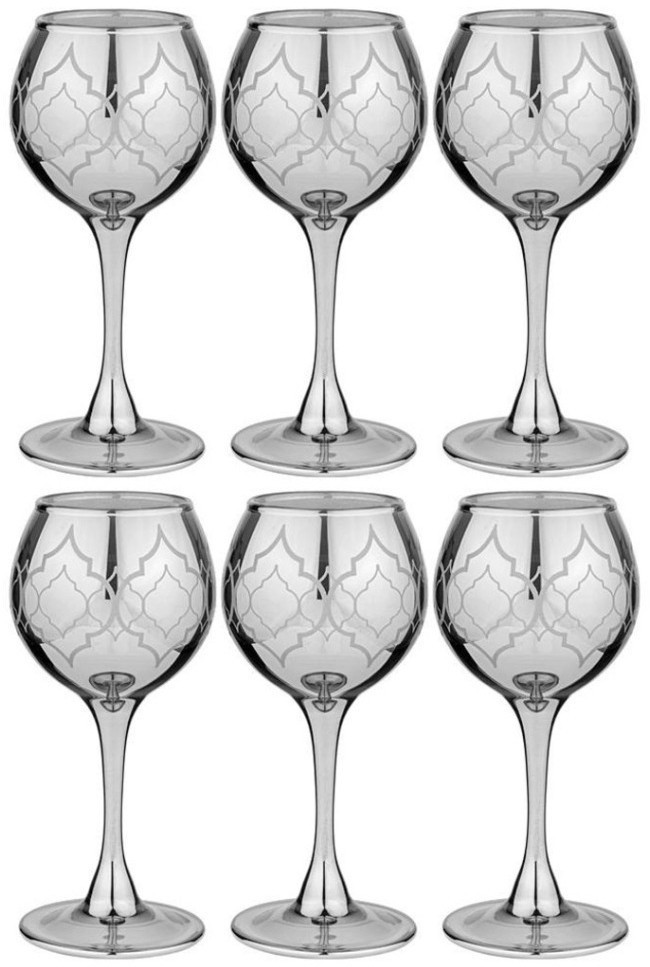 Набор рюмок из 6 шт "бакарра графит"  65 мл Акционерное Общество (194-618)