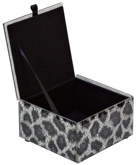 Шкатулка серебристая 121*121*68 (TT-00000262)