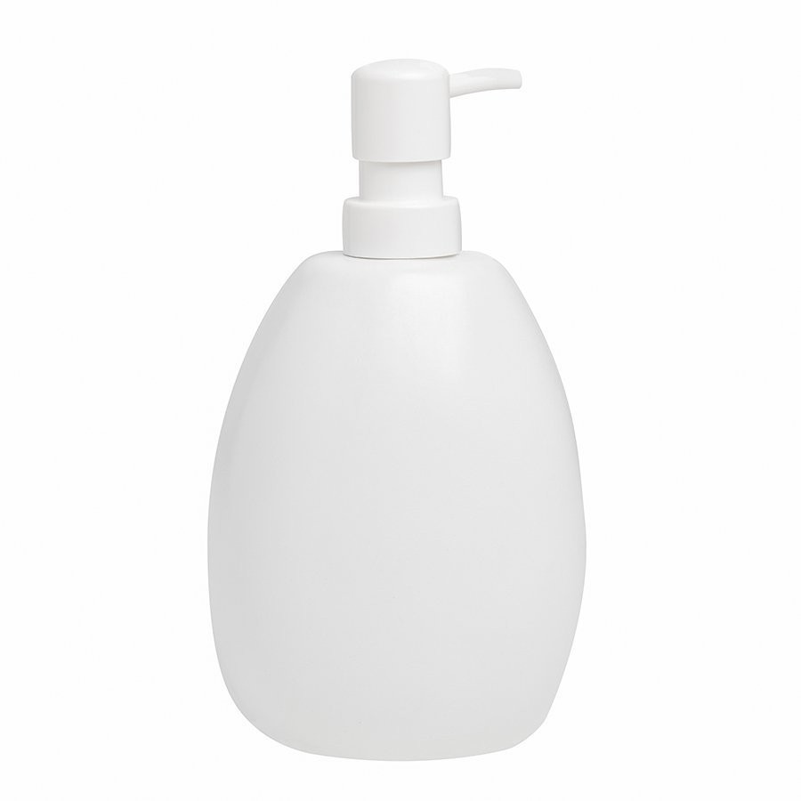 Диспенсер для мыла с подставкой для губки joey, 590 мл, белый (41761)