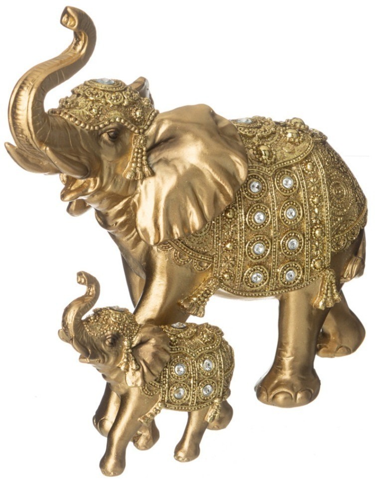 Фигурка декоративная "слоны" 25*12,9*24,1 см Lefard (146-1775)