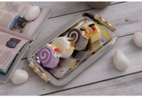 Сервировочный поднос &quot;Байкал&quot; под бамбук (алюминий) VY015BBTA