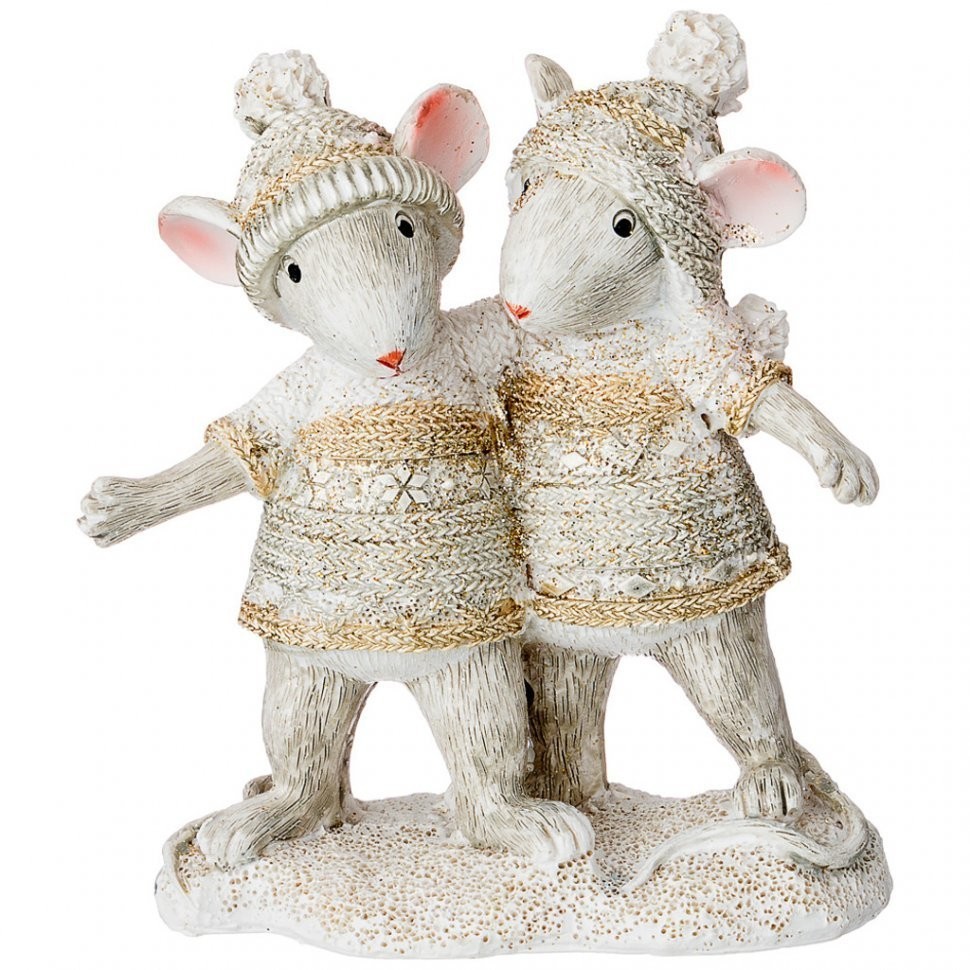 Фигурка "мышки" 9,5*4,5*11 см. без упаковки Lefard (162-666)