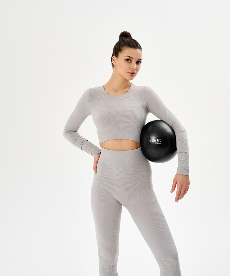 Мяч для пилатеса STARFIT GB-902 25 см, черный (2104857)