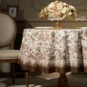 Скатерть круглая " royal garden" 190 см,белый ,100% хлопок ,твил с пропиткой Lefard (850-754-23)