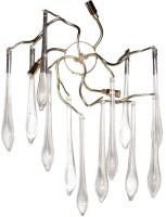 Бра &quot;Капли&quot; 34*55 см, металл цвет шампань (TT-00006812)
