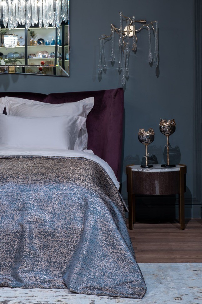 Бра "Капли" 34*55 см, металл цвет шампань (TT-00006812)