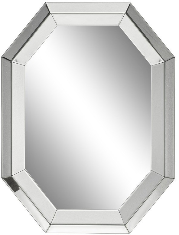 Зеркало декоративное в серебристой раме 76*101см (TT-00008889)