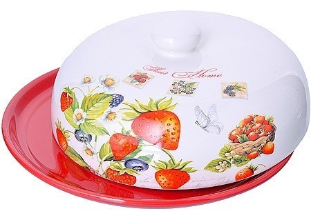 Блюдо для блинов Земляника LORAINE (30328)