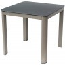 Стол обеденный leif, 80х80 см, серо-бежевый (75807)