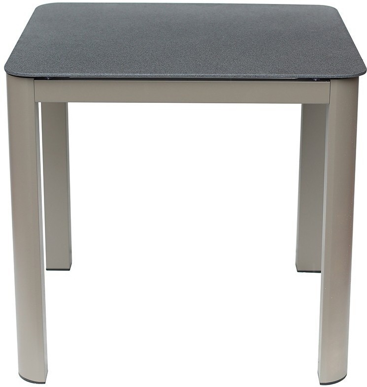 Стол обеденный leif, 80х80 см, серо-бежевый (75807)