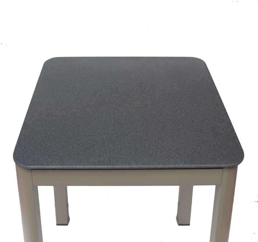 Стол обеденный leif, 80х80 см, серо-бежевый (75807)