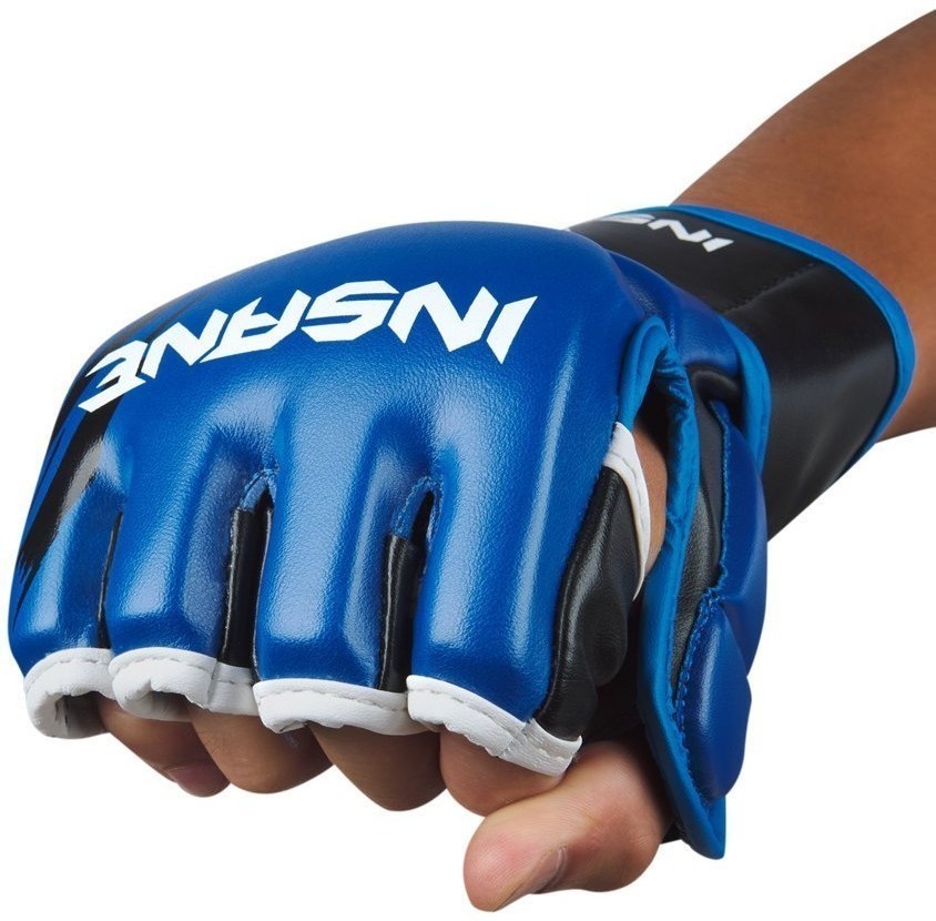 Перчатки для MMA FALCON, ПУ, синий, L (1743535)