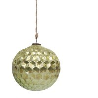 Новогодняя игрушка TD-010A, 13, стекло, light green, ROOMERS FURNITURE