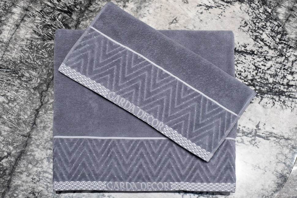 Полотенце Орсетто графит 50*90 (TT-00012097)