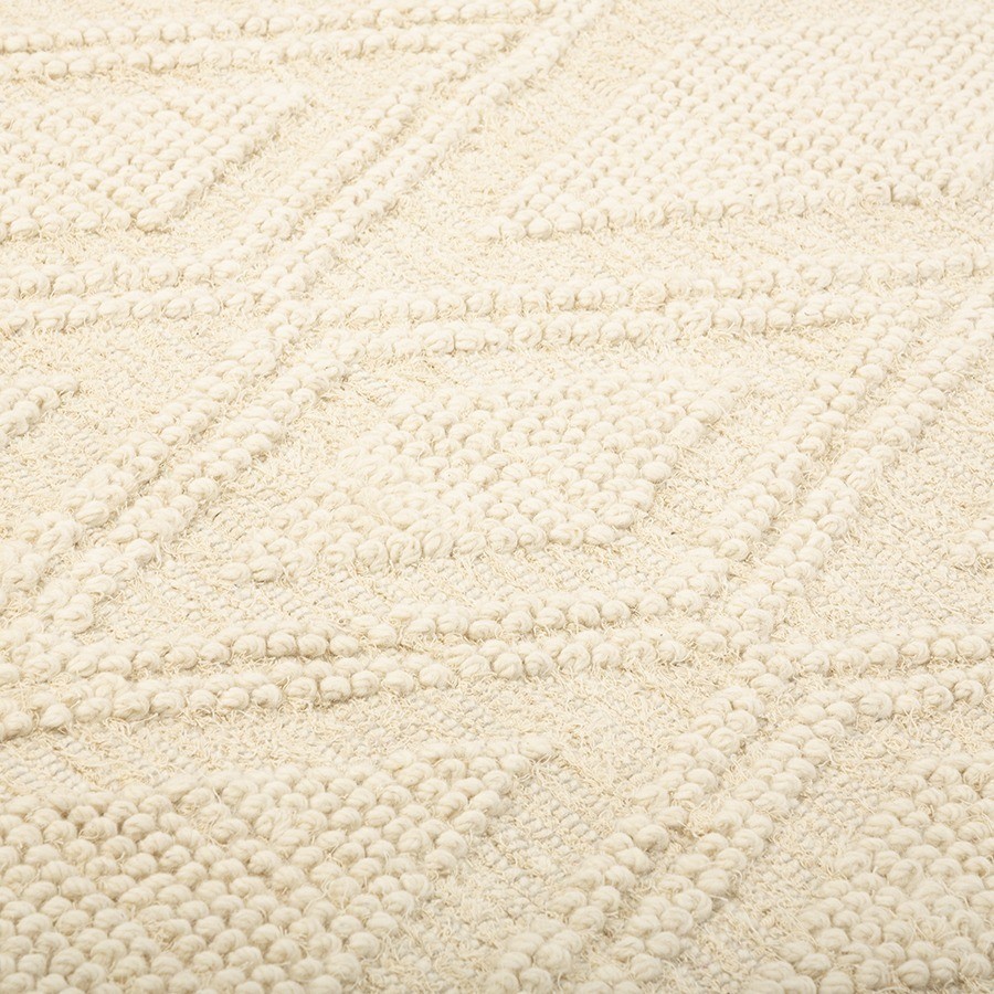 Ковер из шерсти и переработанного хлопка shillong из коллекции ethnic, 160х230см (76054)