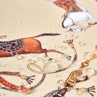 Скатерть &quot;passage&quot; 140х300см ,бежевый,100% хлопок с пропиткой,твил Lefard (850-758-22)