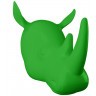 Голова носорога 4004-G, металл, green, ROOMERS FURNITURE