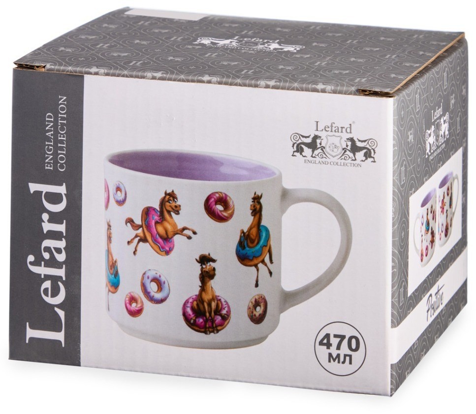 Кружка lefard  "ponycake" 470мл (260-1074)