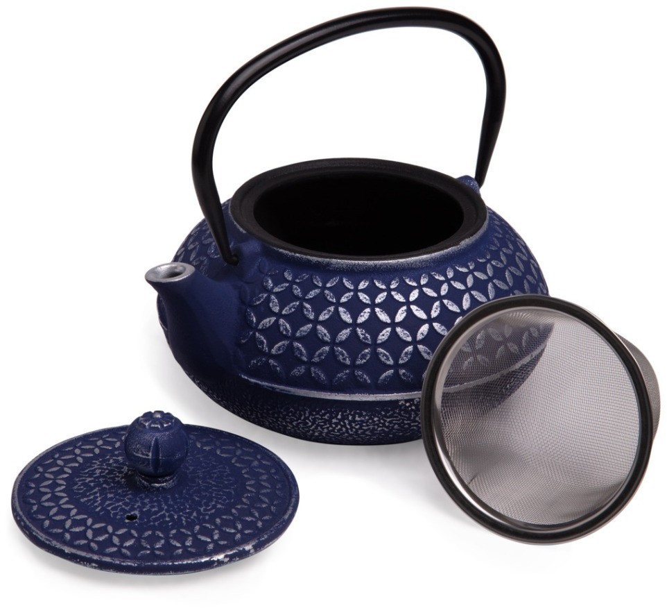 Заварочный чайник чугунный с эмалированным покрытием внутри 600 мл Lefard (734-1004)