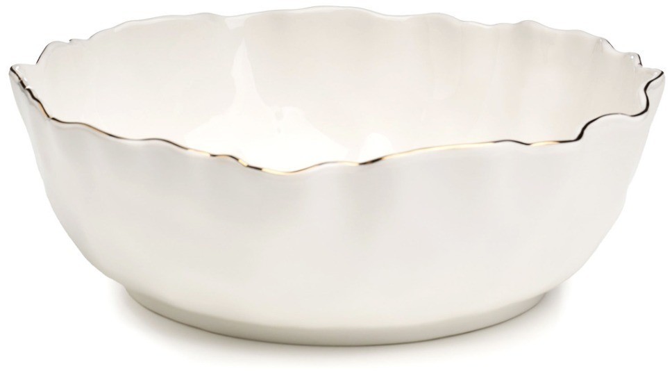 Салатник lefard "charm" 23*7,5 см 1700 мл (с золотой линией) (779-361)