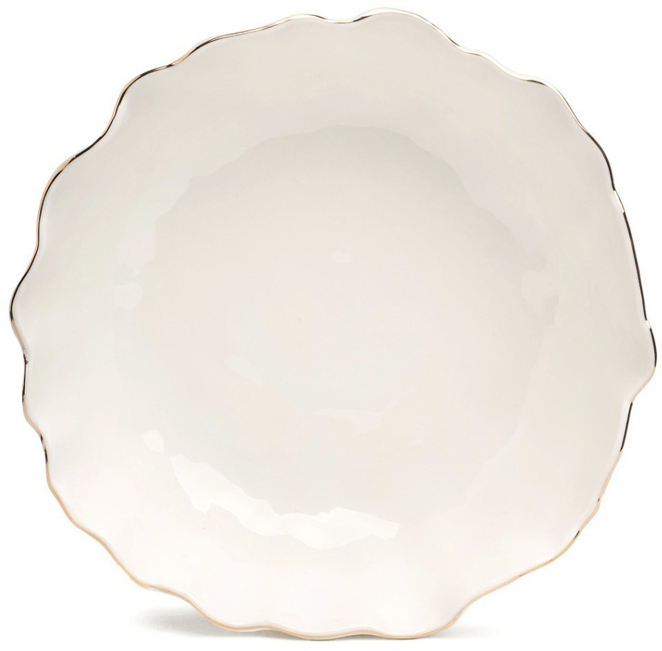 Салатник lefard "charm" 23*7,5 см 1700 мл (с золотой линией) (779-361)