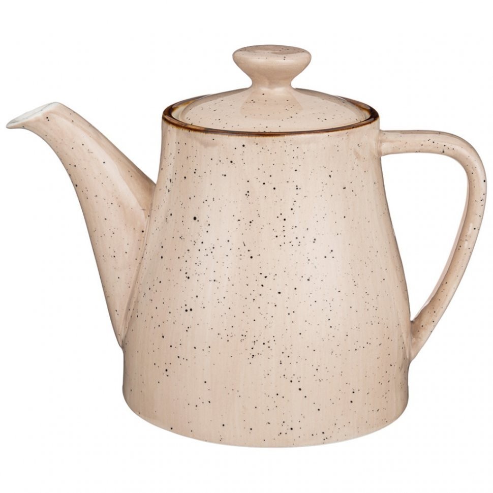 Чайник bronco "nature" 1100 мл бежевый (263-1174)